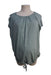 A Grey Short Sleeve Tops from Seraphine in size Maternity-M for maternity. (Front View)