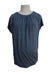 A Grey Short Sleeve Tops from Seraphine in size Maternity-XS for maternity. (Front View)
