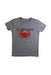 A Grey Short Sleeve T Shirts from Crewcuts in size 4T for boy. (Front View)
