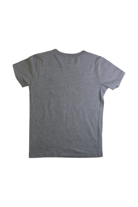 A Grey Short Sleeve T Shirts from Crewcuts in size 4T for boy. (Back View)