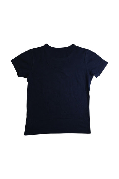 A Navy Short Sleeve T Shirts from Crewcuts in size 6T for boy. (Back View)