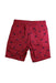 A Red Shorts from Crewcuts in size 5T for boy. (Back View)