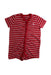 A Red Short Sleeve Rompers from Ralph Lauren in size 3-6M for neutral. (Front View)