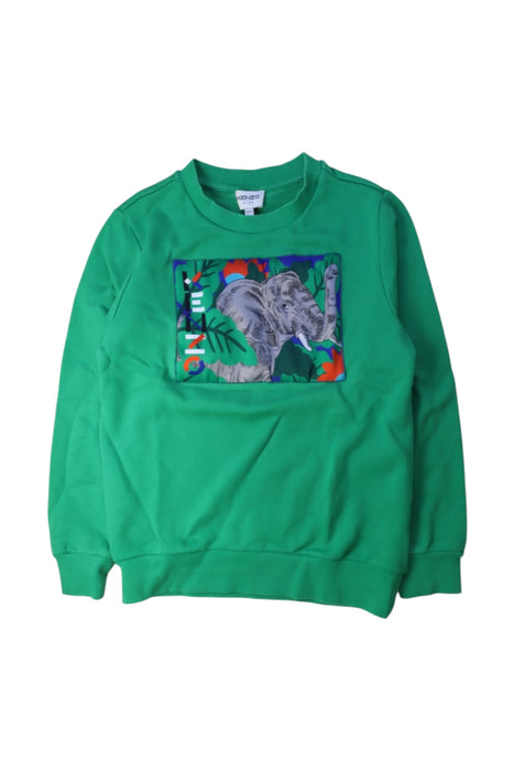 A Multicolour Crewneck Sweatshirts from Kenzo in size 12Y for boy. (Front View)