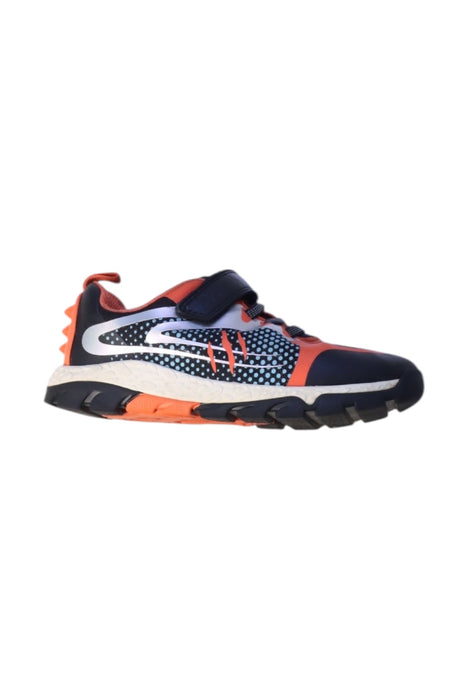 A Multicolour Sneakers from Clarks in size 5T for boy. (Front View)