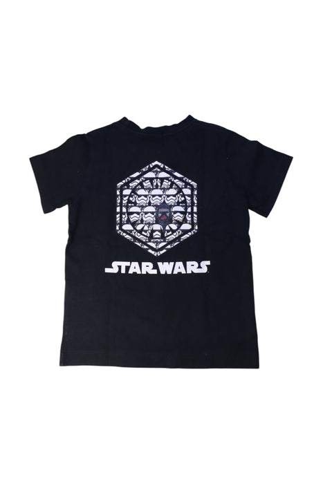 A Black Short Sleeve T Shirts from Bape by A Bathing Ape in size 5T for boy. (Back View)