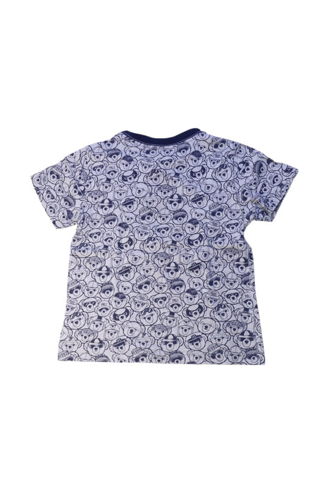 A Blue Short Sleeve T Shirts from Polo Ralph Lauren in size 3T for boy. (Back View)