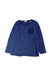 A Blue Long Sleeve Tops from Scotch Shrunk in size 4T for boy. (Front View)