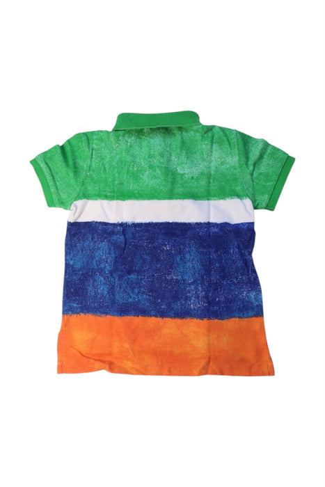 A Multicolour Short Sleeve Polos from Polo Ralph Lauren in size 4T for boy. (Back View)