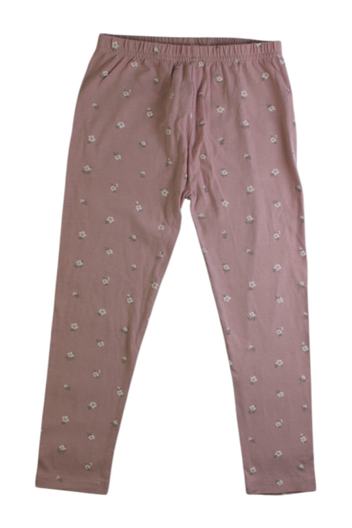 A Pink Leggings from Jamie Kay in size 5T for girl. (Front View)
