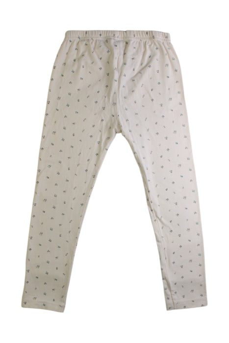 A White Leggings from Jamie Kay in size 5T for girl. (Back View)