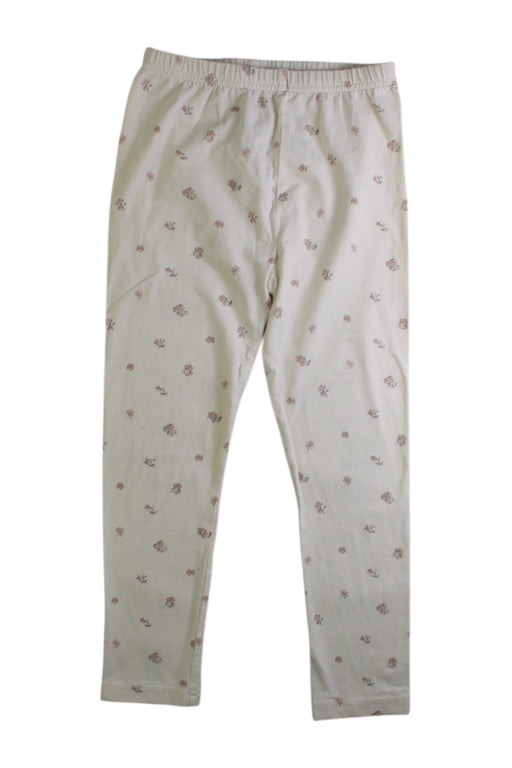 A Ivory Leggings from Jamie Kay in size 6T for girl. (Front View)