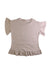 A Beige Short Sleeve Tops from Jamie Kay in size 4T for girl. (Back View)