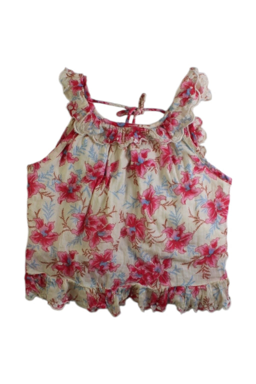 A Multicolour Sleeveless Tops from Louise Misha in size 4T for girl. (Front View)