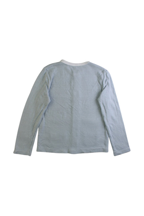 A Blue Cardigans from Mori in size 2T for boy. (Back View)