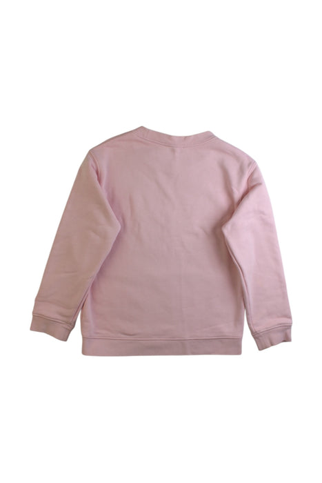A Pink Crewneck Sweatshirts from Marithé & Francois Girbaud in size 5T for girl. (Back View)