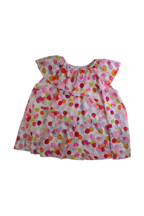 A Multicolour Sleeveless Tops from Momonittu in size 8Y for girl. (Front View)