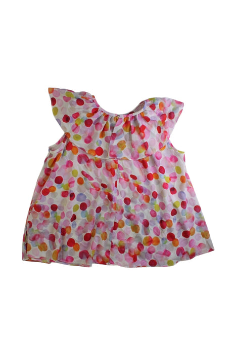 A Multicolour Sleeveless Tops from Momonittu in size 8Y for girl. (Back View)