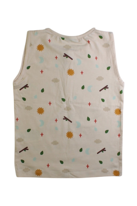 A Multicolour Sleeveless Shirts from Little Green Radicals in size 5T for neutral. (Back View)