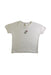 A Ivory Short Sleeve T Shirts from Jamie Kay in size 6T for girl. (Front View)