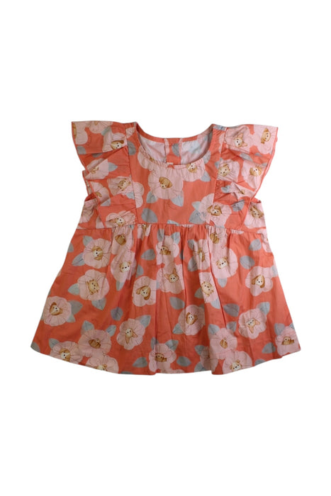 A Multicolour Sleeveless Tops from Momonittu in size 8Y for girl. (Front View)