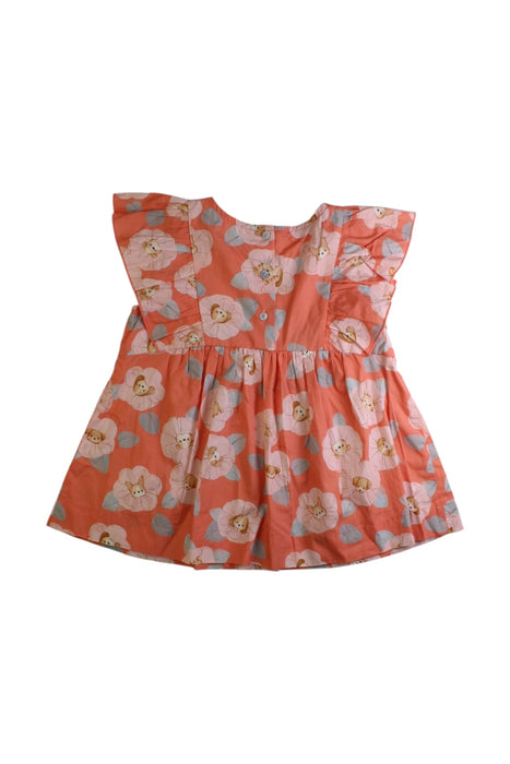 A Multicolour Sleeveless Tops from Momonittu in size 8Y for girl. (Back View)