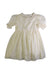 A Ivory Short Sleeve Dresses from Rylee + Cru in size 6T for girl. (Front View)