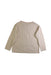 A Beige Long Sleeve Tops from Konges Sløjd in size 4T for girl. (Back View)