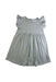 A Green Sleeveless Dresses from Jamie Kay in size 5T for girl. (Front View)