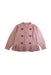 A Pink Cardigans from Konges Sløjd in size 5T for girl. (Front View)
