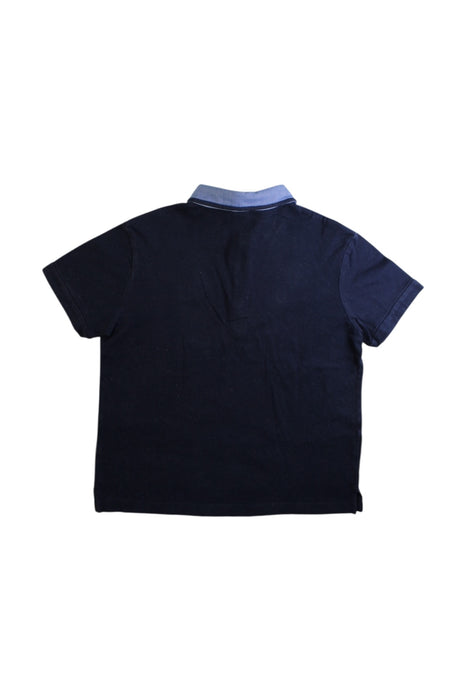 A Navy Short Sleeve Polos from Nicholas & Bears in size 6T for boy. (Back View)