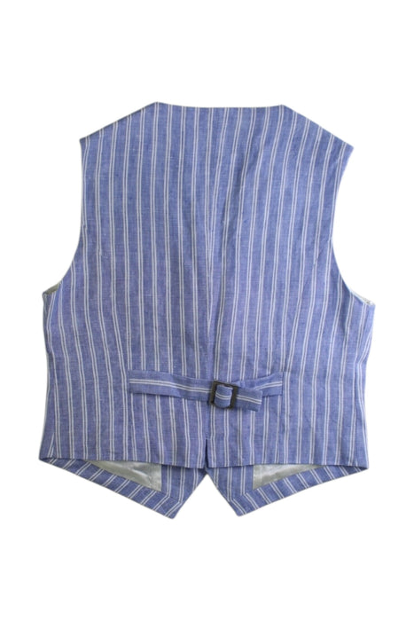 A Blue Dress Up Vests from Nicholas & Bears in size 6T for boy. (Back View)