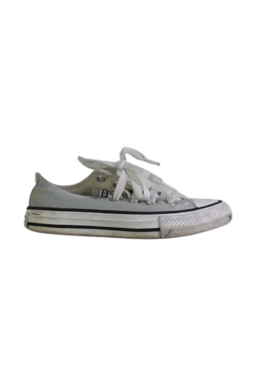 A White Sneakers from Converse in size 5T for neutral. (Front View)