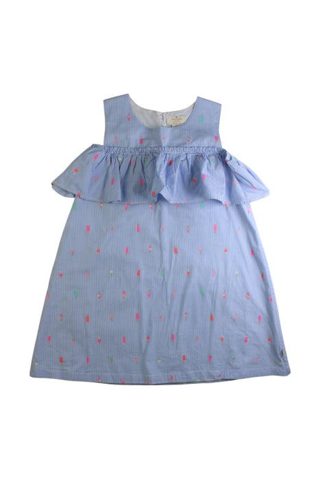 A Blue Sleeveless Tops from Kate Spade in size 6T for girl. (Front View)