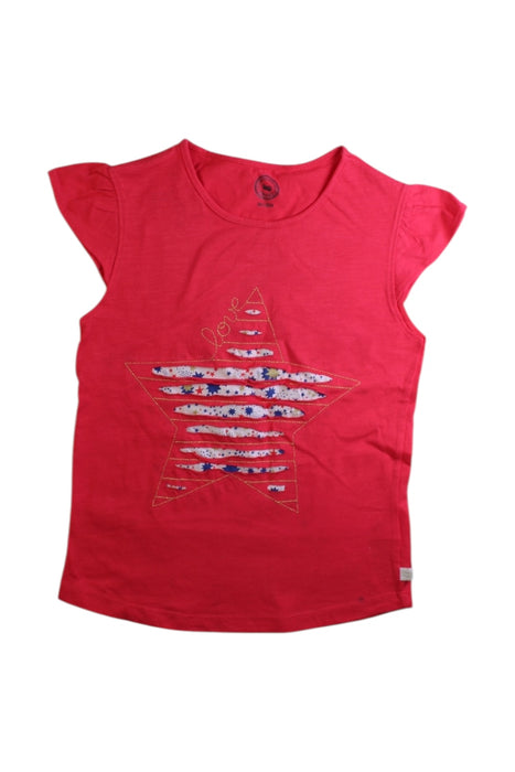 A Red Sleeveless Tops from La Compagnie des Petits in size 8Y for girl. (Front View)
