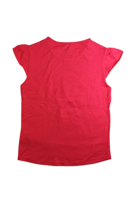 A Red Sleeveless Tops from La Compagnie des Petits in size 8Y for girl. (Back View)