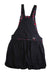 A Black Overall Dresses from La Compagnie des Petits in size 8Y for girl. (Back View)
