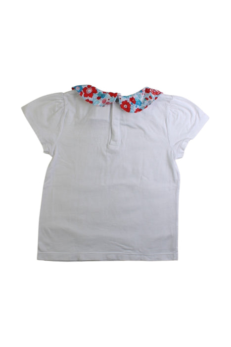 A Multicolour Sleeveless Tops from Jacadi in size 6T for girl. (Back View)