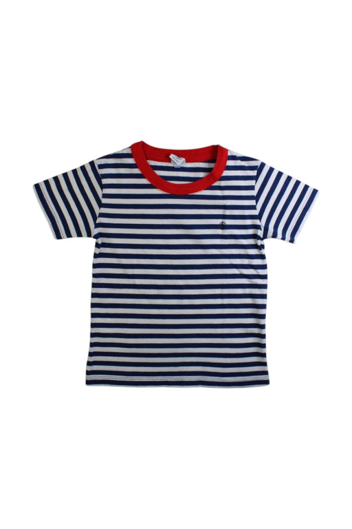 A Multicolour Short Sleeve T Shirts from Petit Bateau in size 6T for boy. (Front View)