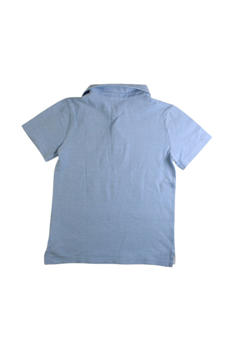 A Blue Short Sleeve Polos from Janie & Jack in size 6T for boy. (Back View)