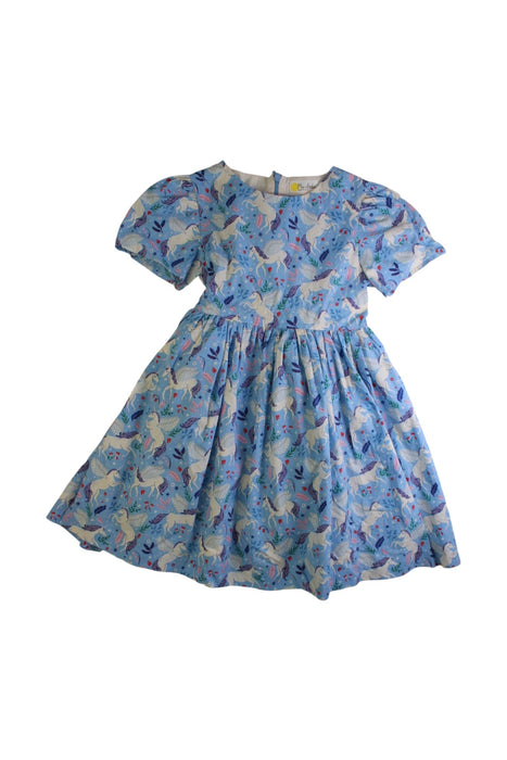 A Multicolour Short Sleeve Dresses from Boden in size 6T for girl. (Front View)