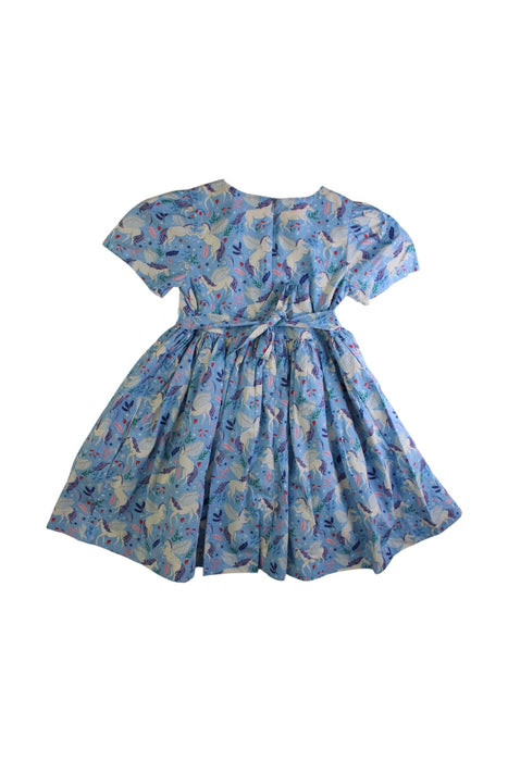 A Multicolour Short Sleeve Dresses from Boden in size 6T for girl. (Back View)