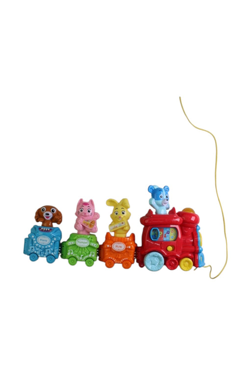 A Multicolour Cars Trucks Trains & Remote Control from Vtech in size 18-24M for neutral. (Front View)