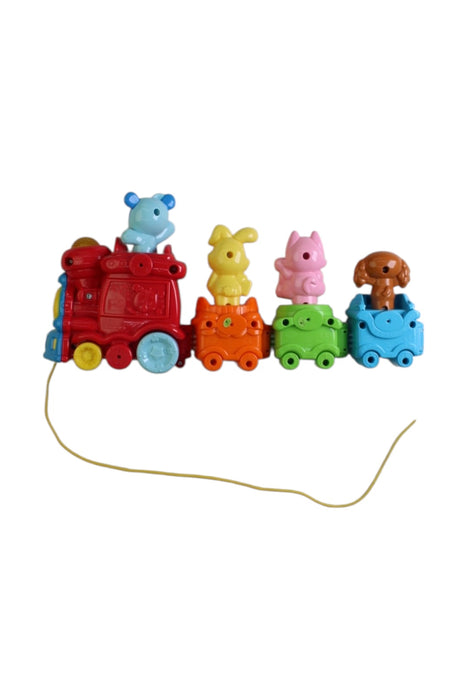 A Multicolour Cars Trucks Trains & Remote Control from Vtech in size 18-24M for neutral. (Back View)