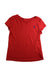 A Red Short Sleeve T Shirts from Polo Ralph Lauren in size 5T for girl. (Front View)