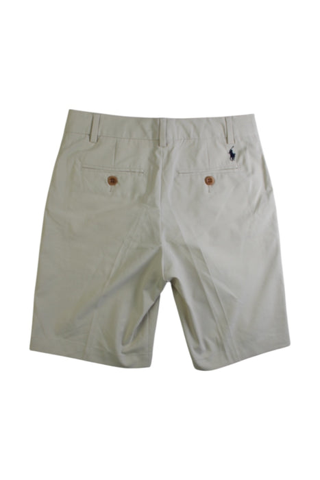 A Beige Shorts from Polo Ralph Lauren in size 10Y for boy. (Back View)