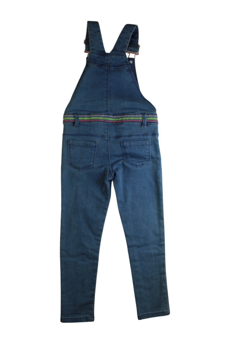 A Blue Long Overalls from DPAM in size 3T for girl. (Back View)