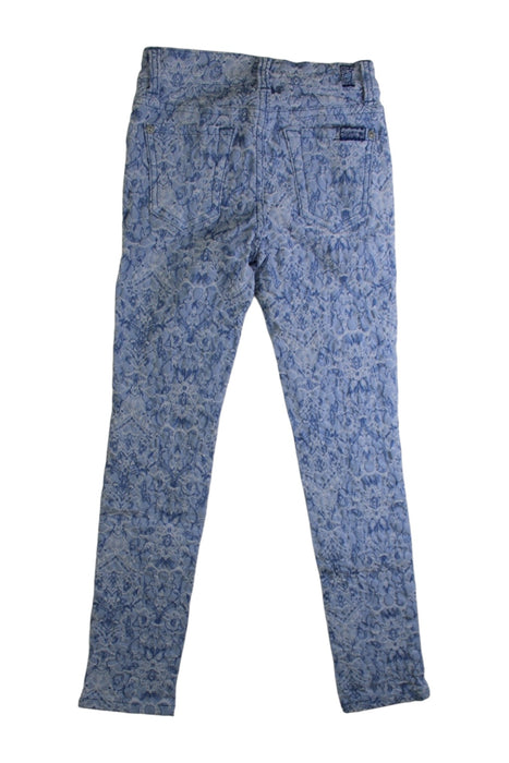 A Blue Jeans from 7 For All Mankind in size 7Y for girl. (Back View)