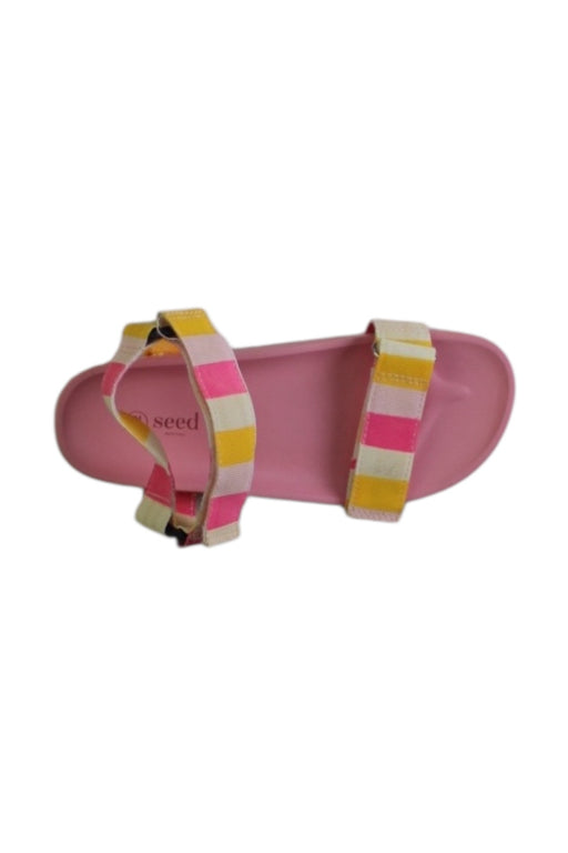 A Multicolour Sandals from Seed in size 7Y for girl. (Front View)
