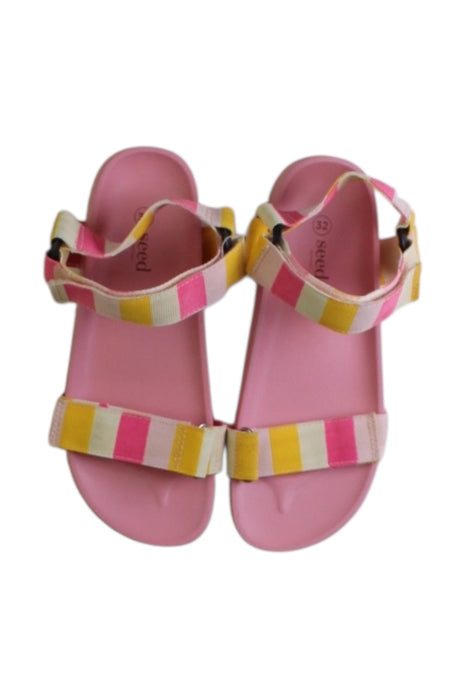 A Multicolour Sandals from Seed in size 7Y for girl. (Back View)